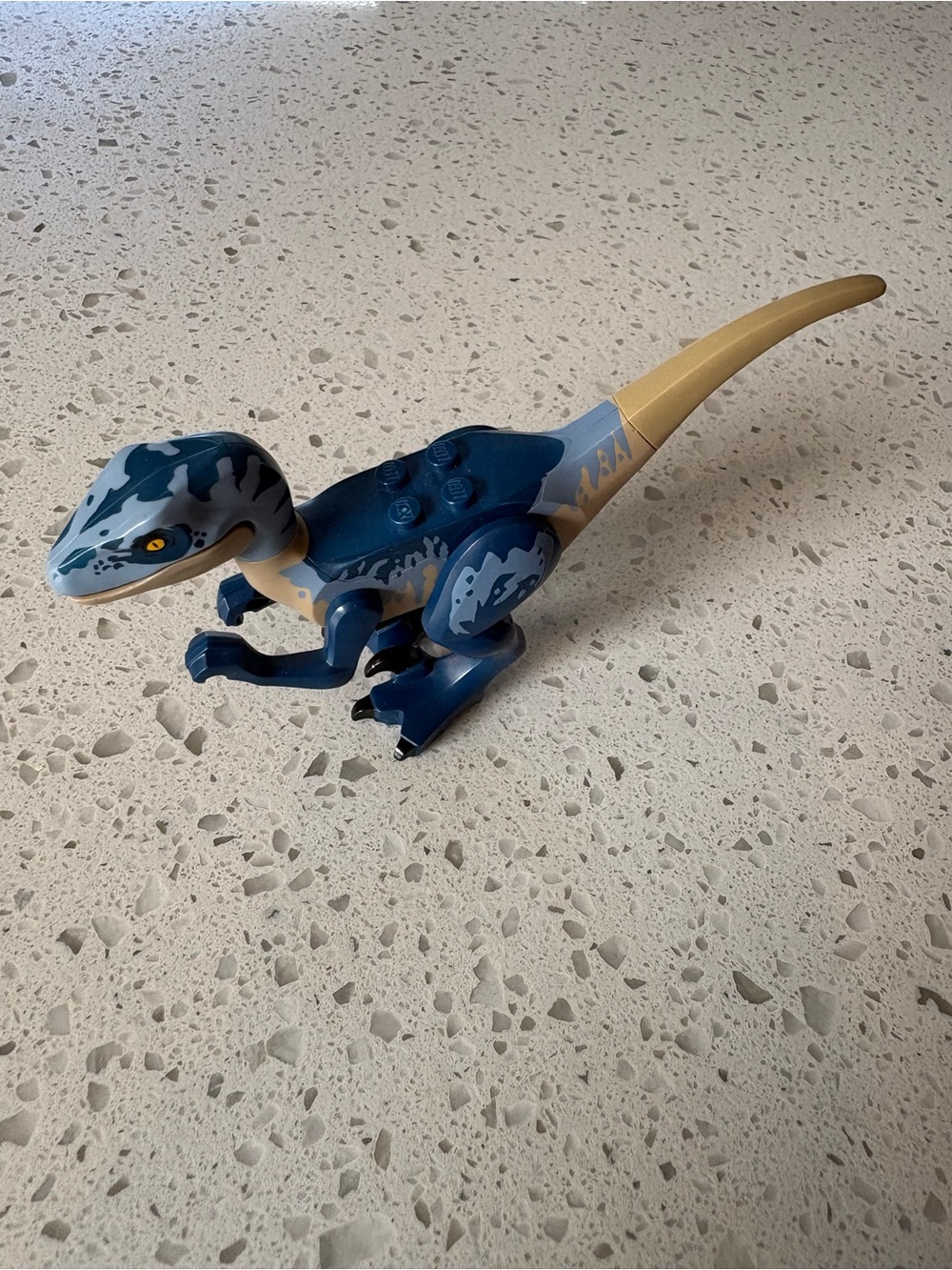 LEGO Dinosaur  Velociraptor Jurassic World Sand Blue Raptor From Set 75942